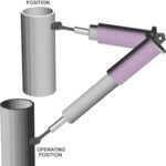 Hydraulic snubber position