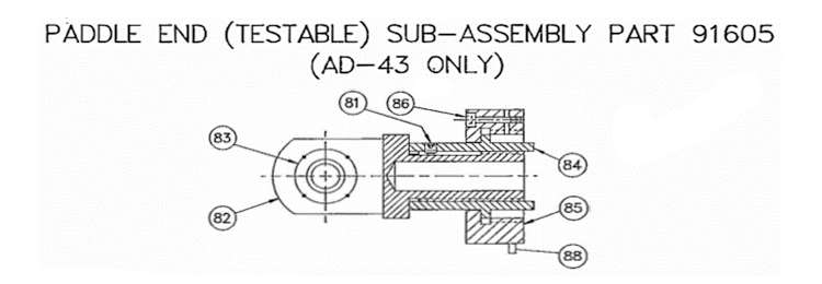 Mechanicalsnubber replacementparts ad40 cat4