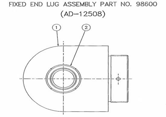 Mechanicalsnubber replacementparts ad12500 cat2