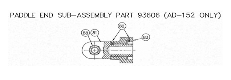 Mechanicalsnubber replacementparts ad150 cat3