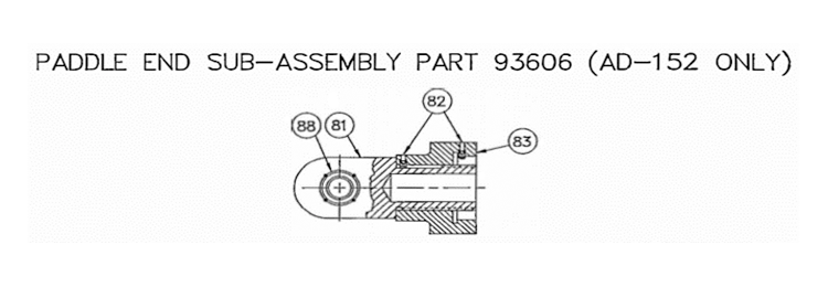 Mechanicalsnubber replacementparts ad150 cat4