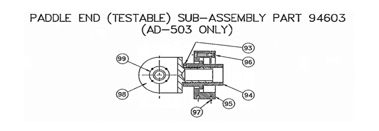 Mechanicalsnubber replacementparts ad500 cat4