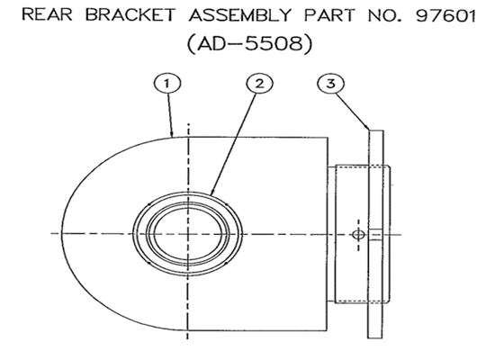 Mechanical snubber replacement parts ad5500 cat2