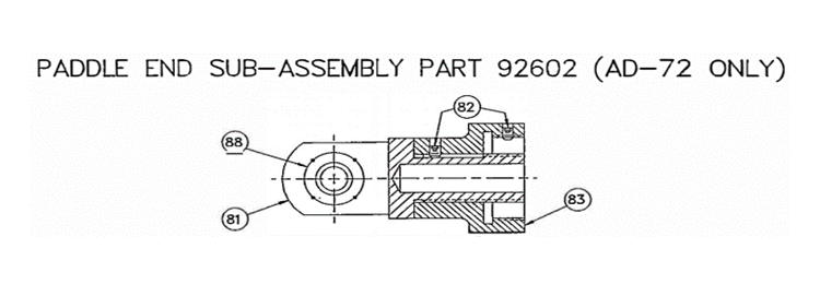 Mechanicalsnubber replacementparts ad70 cat3