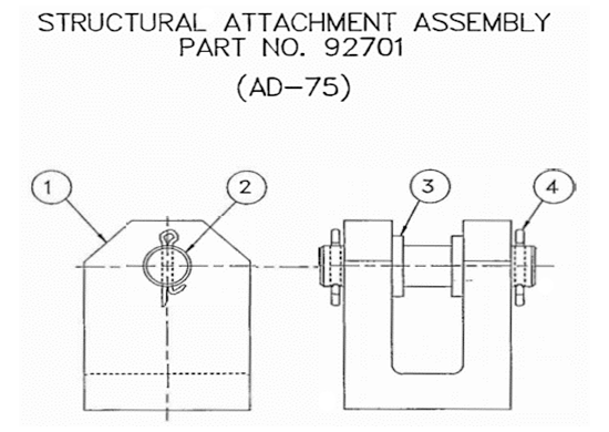 Mechanicalsnubber replacementparts ad70 cat5